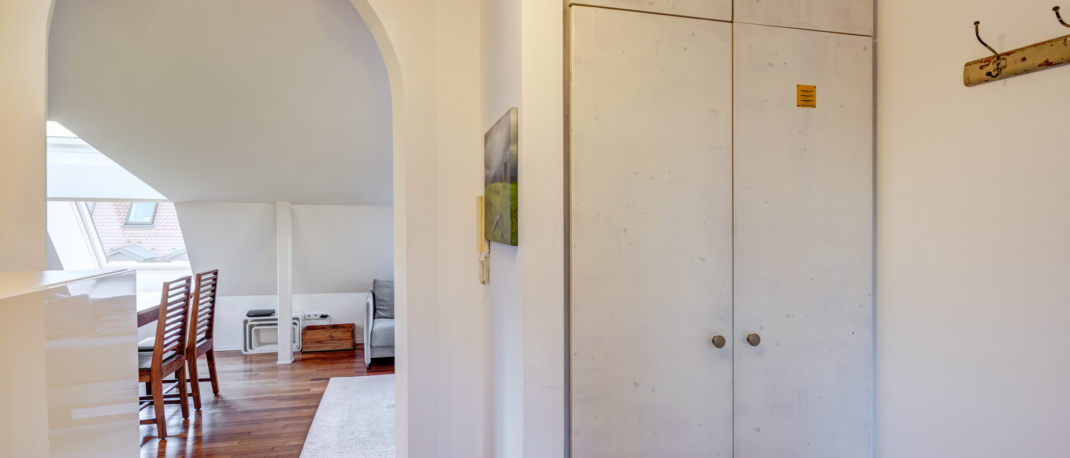 attico con terrazzo München Gärtnerplatzviertel 02 ingresso/corridioio 9135