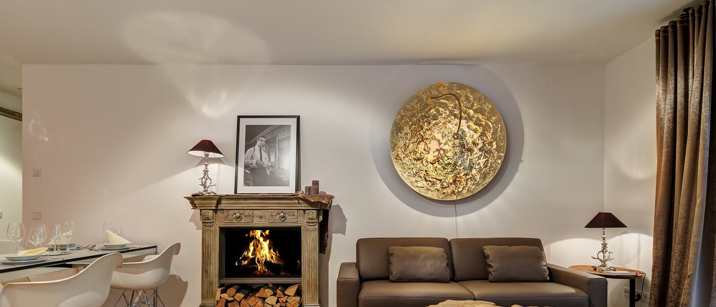 appartamento München Neuhausen 01 soggiorno 9154