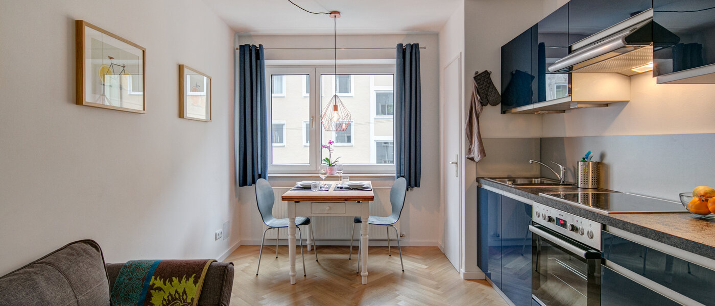 appartamento München Glockenbachviertel 02 cucina 9181