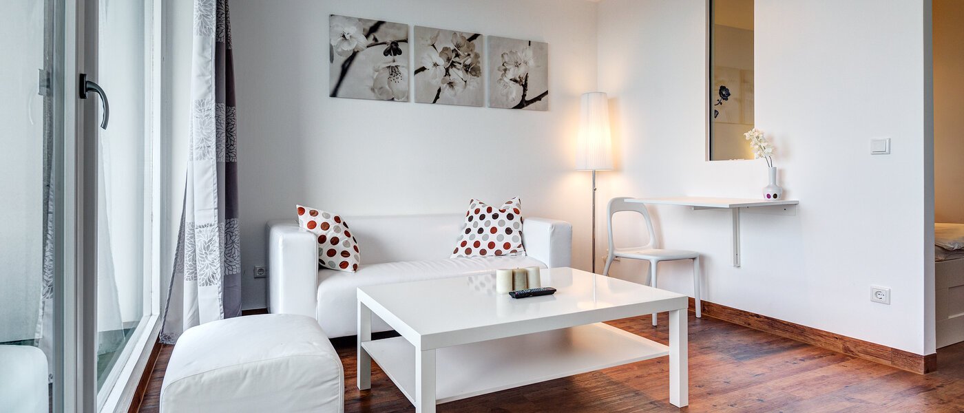 appartamento München Olympiadorf 02 soggiorno 9195