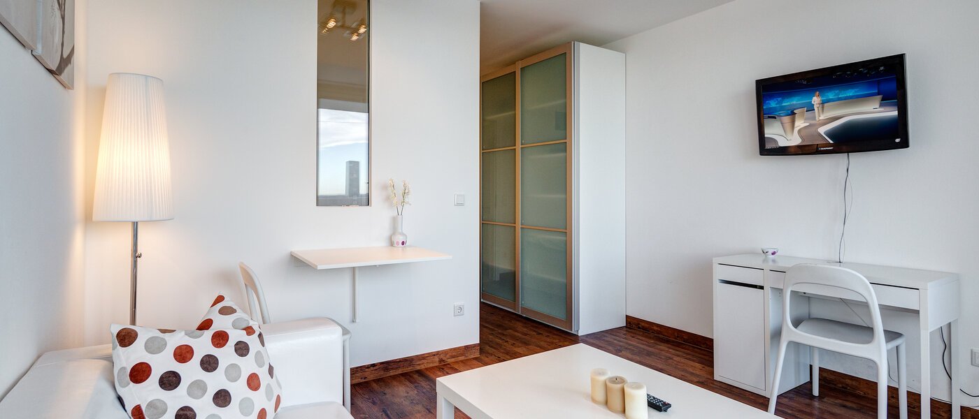 appartamento München Olympiadorf 03 soggiorno 9195