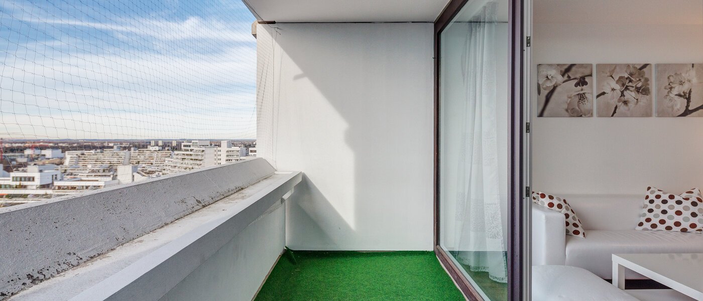 appartamento München Olympiadorf 01 balcone 9195