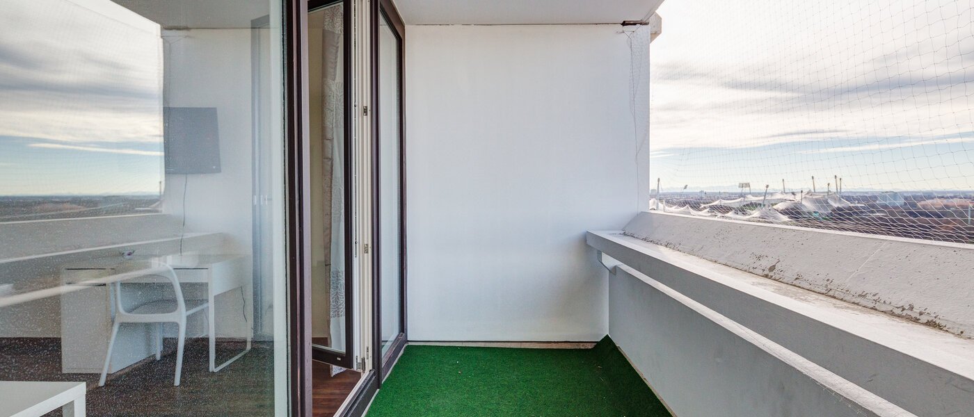 appartamento München Olympiadorf 02 balcone 9195