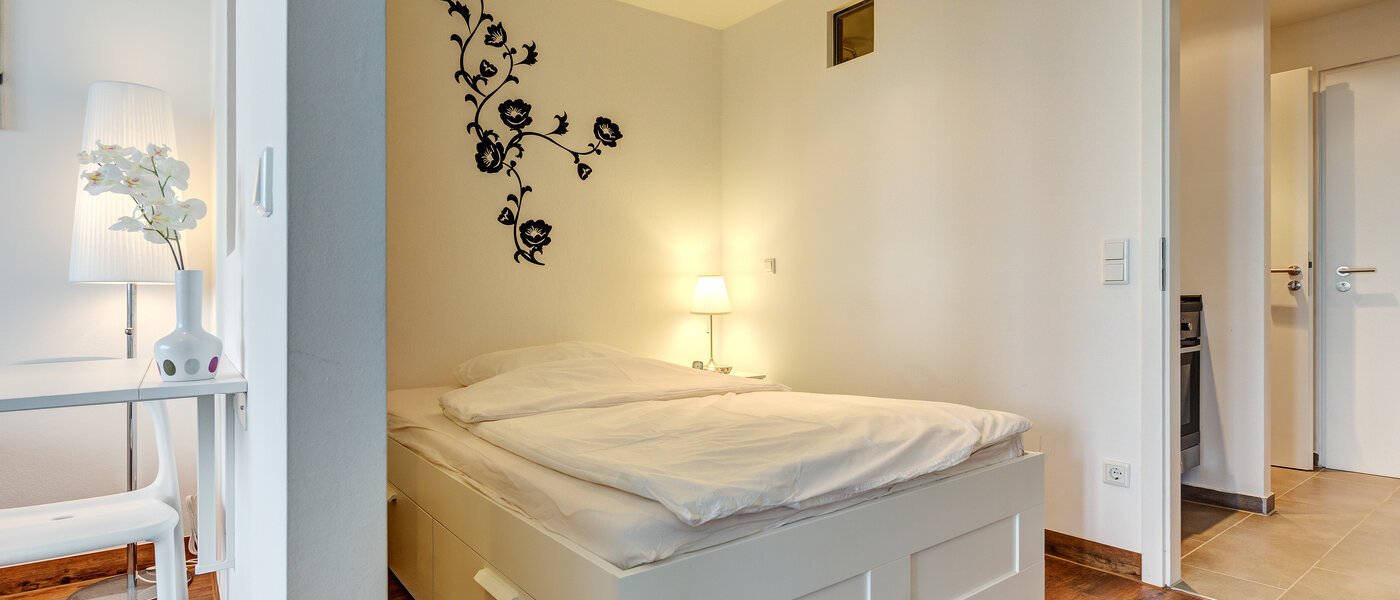 appartamento München Olympiadorf 03 zona notte 9195