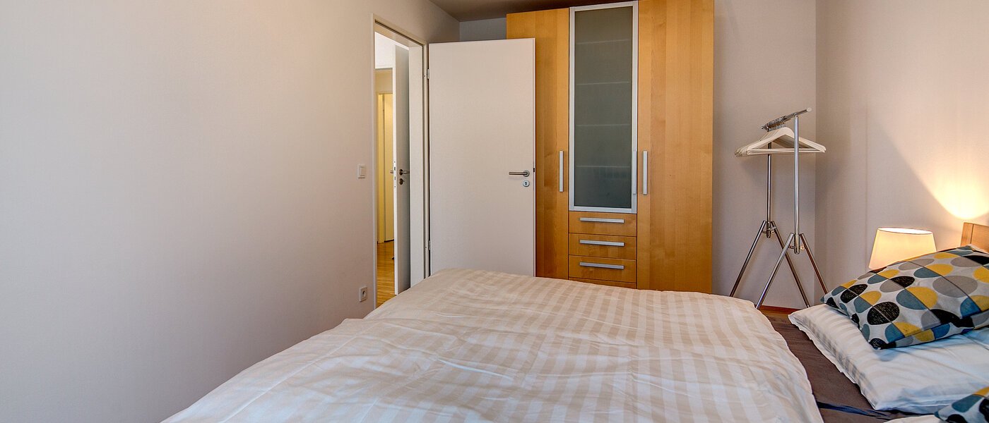 attico con terrazzo München Nymphenburg 03 zona notte 9208