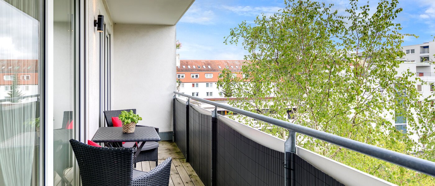 appartamento München Schwabing-West (rund um den Hohenzollernplatz) 01 balcone 9209