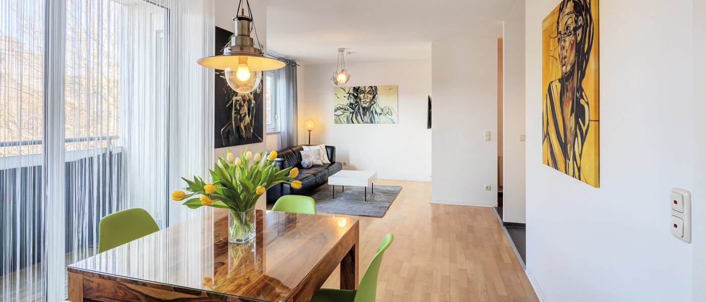 appartamento München Schwabing-West (rund um den Hohenzollernplatz) 02 zona living 9209