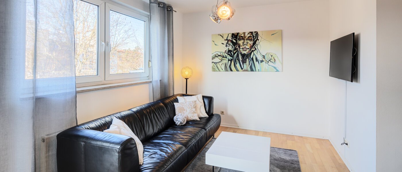 appartamento München Schwabing-West (rund um den Hohenzollernplatz) 04 zona living 9209