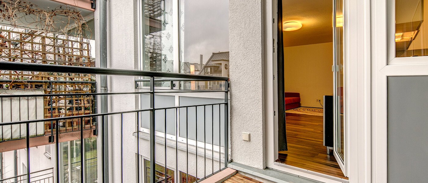 appartamento München Obersendling 02 balcone 9218