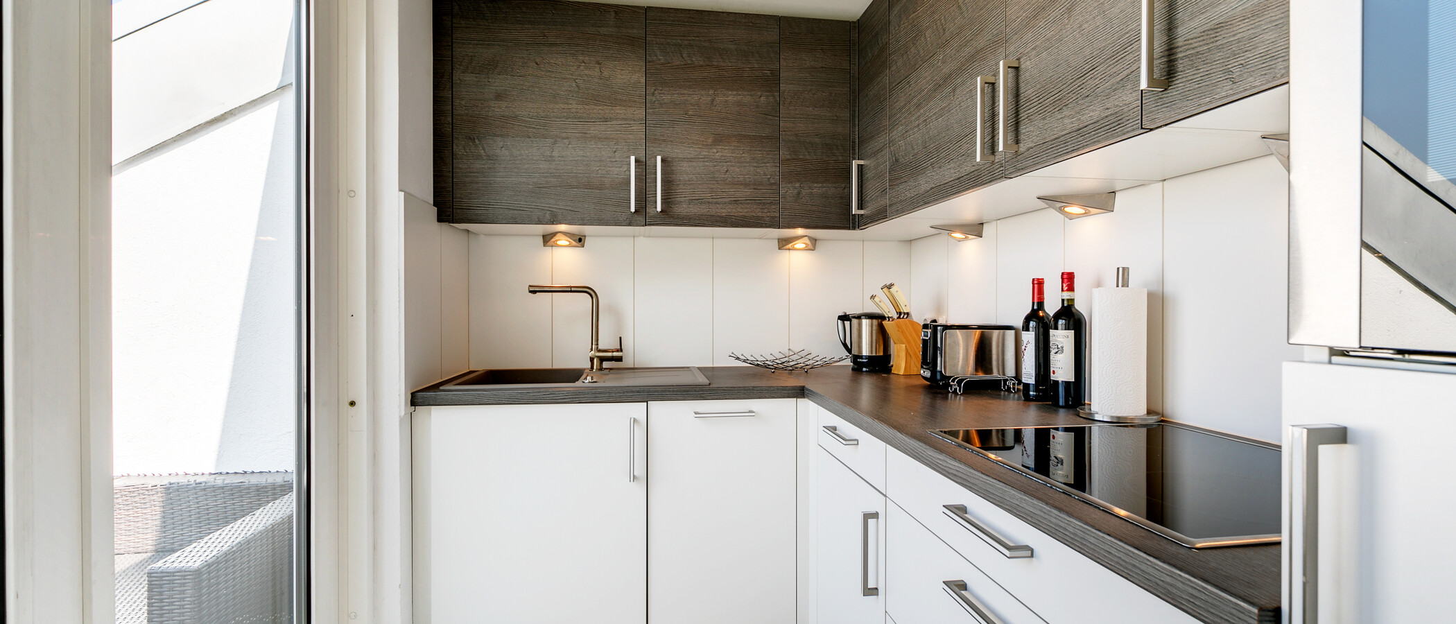 attico con terrazzo München Sendling-Westpark 01 cucina 9220