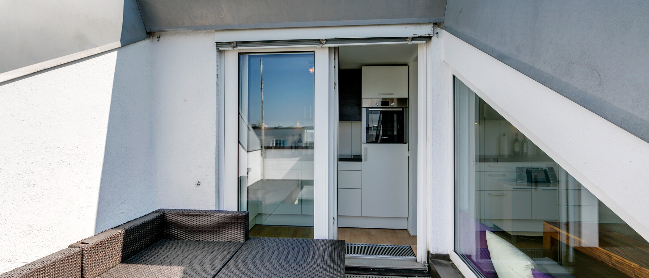 attico con terrazzo München Sendling-Westpark 02 terrazza 9220