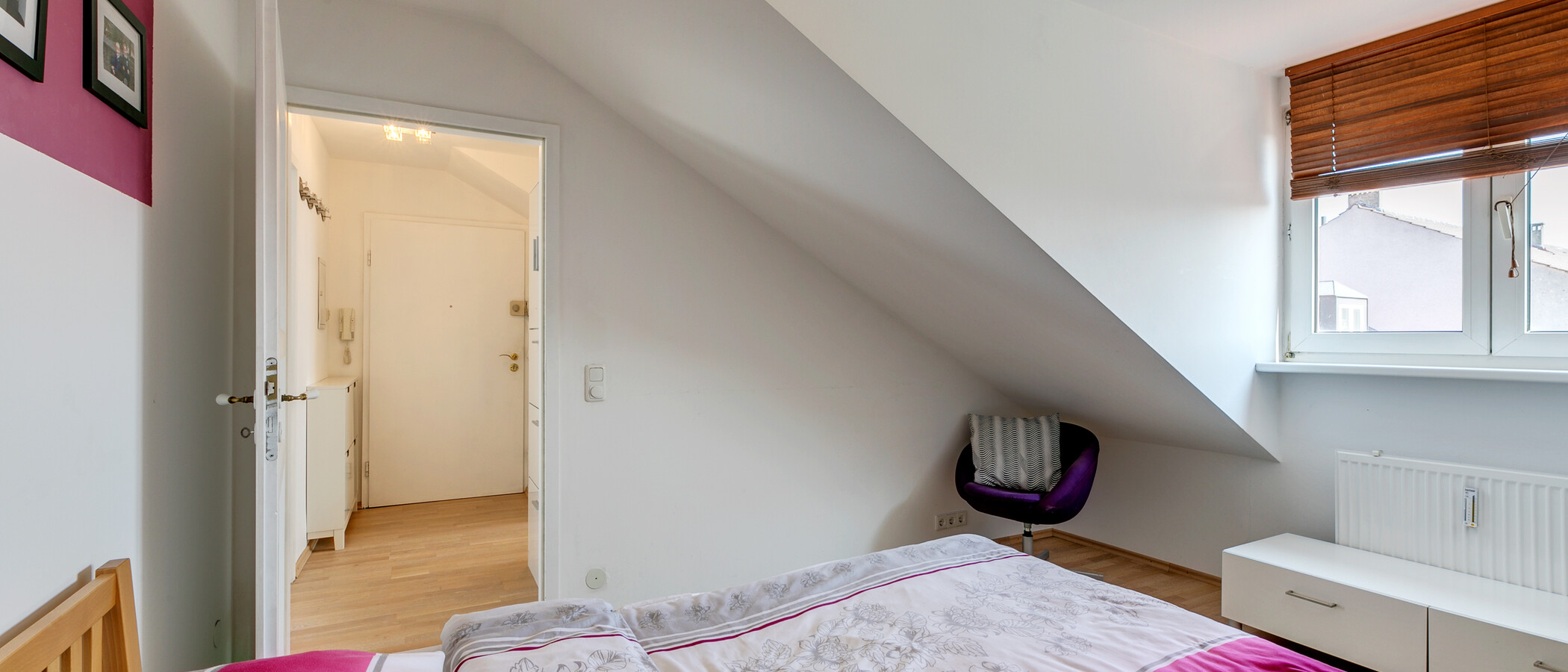 attico con terrazzo München Sendling-Westpark 03 zona notte 9220