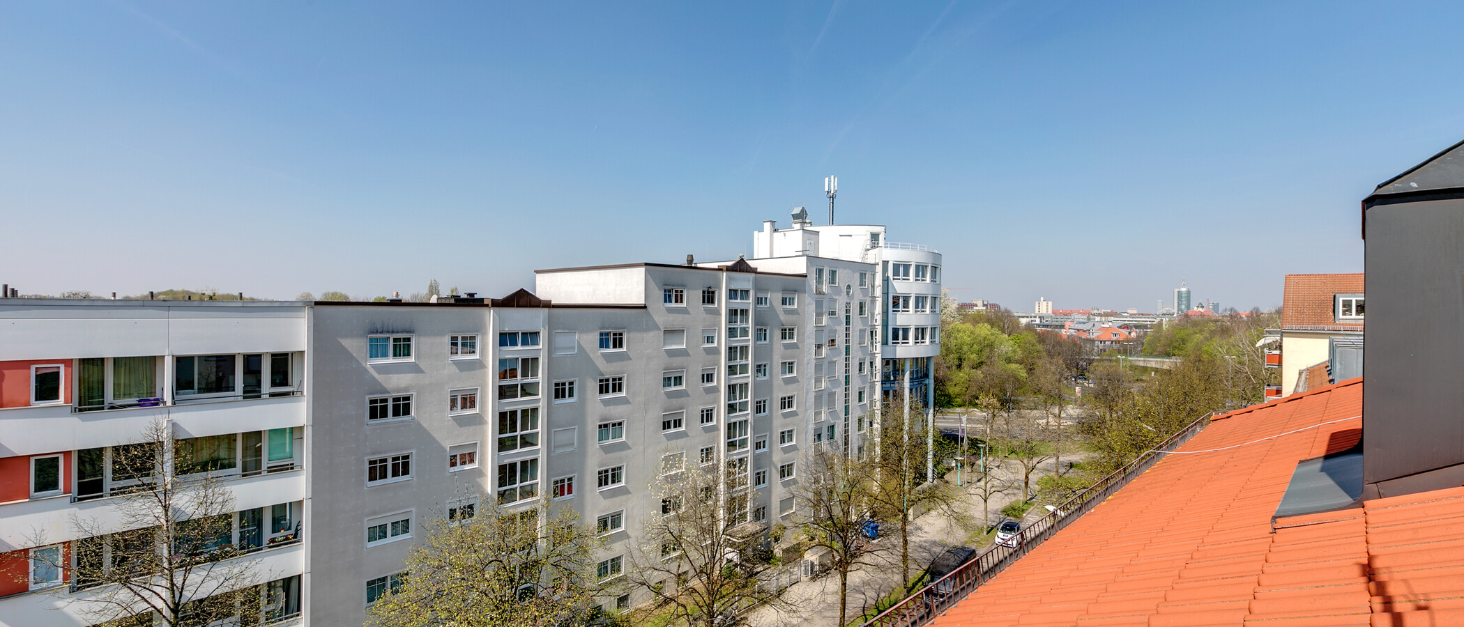 attico con terrazzo München Sendling-Westpark 02 vista 9220