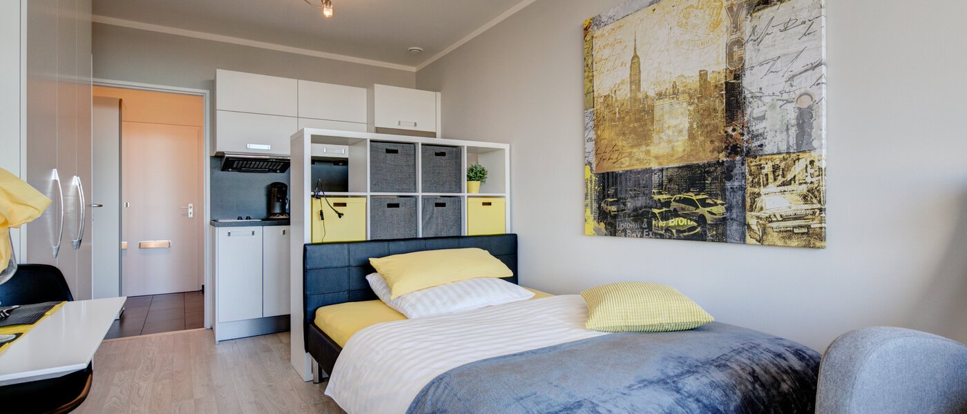 abitazione München Haidhausen 01 zona notte 9226