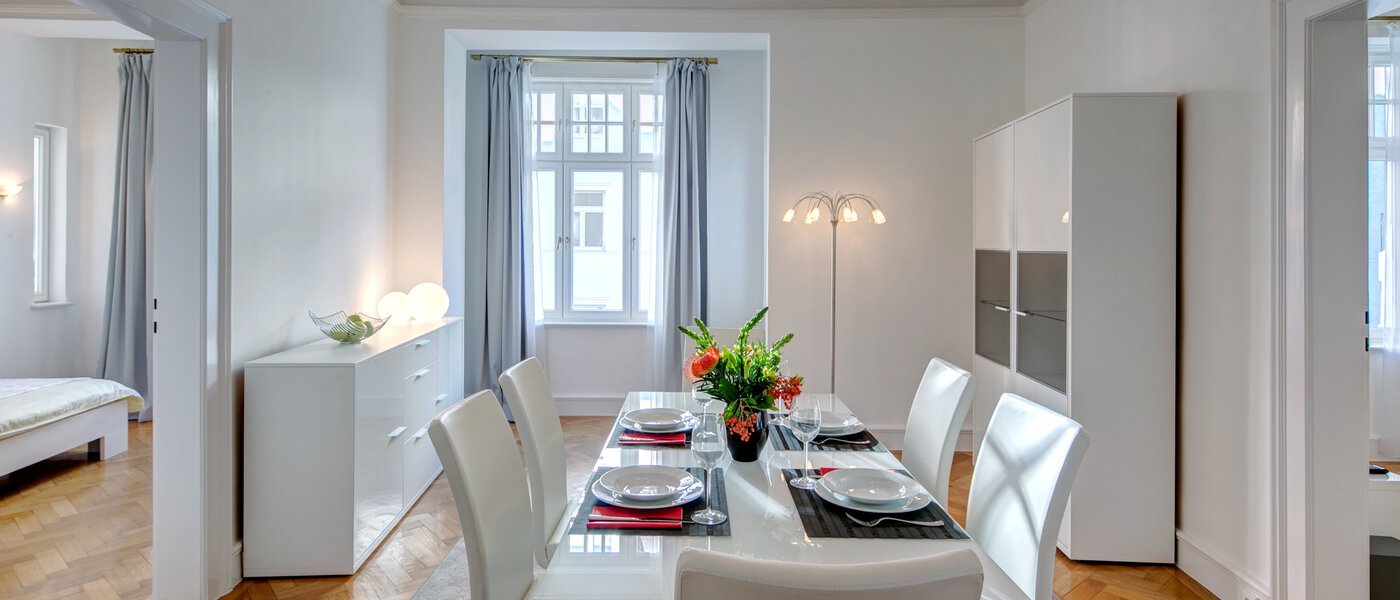 appartamento München Maxvorstadt - Rund um den Josephplatz 01 sala da pranzo 926