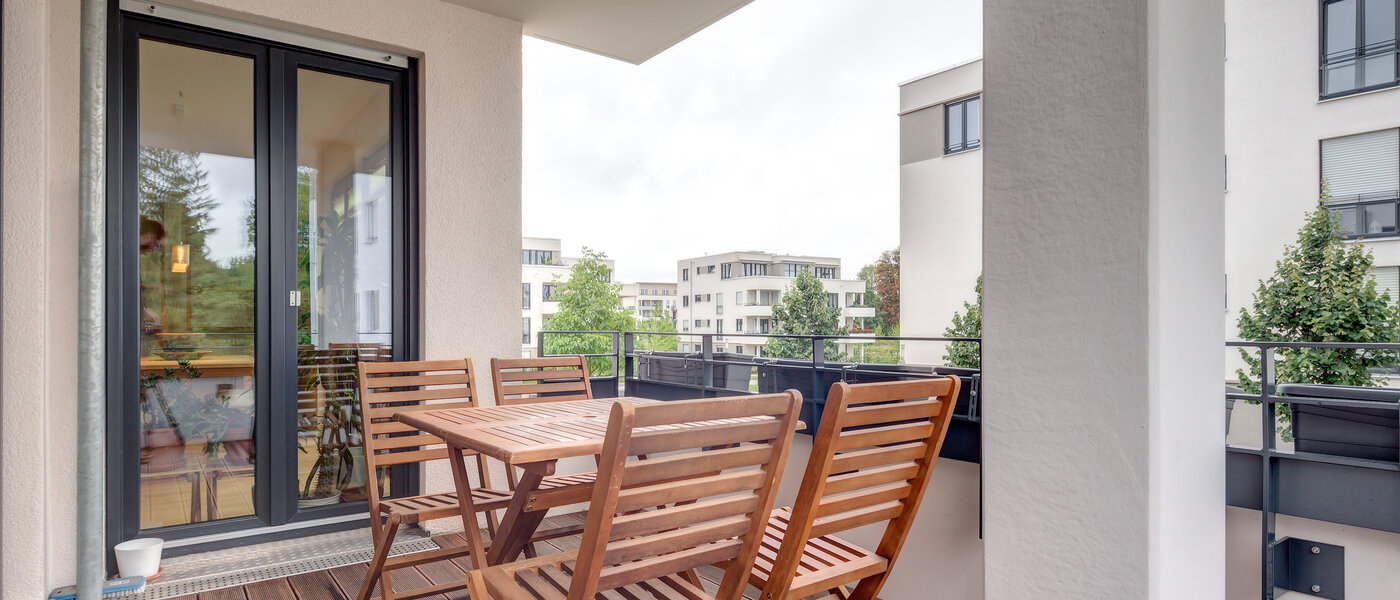 appartamento München Oberföhring 02 balcone 9269