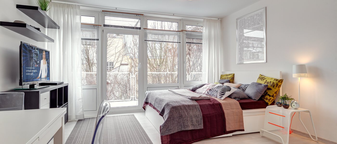 abitazione München Schwabing 01 soggiorno 9272