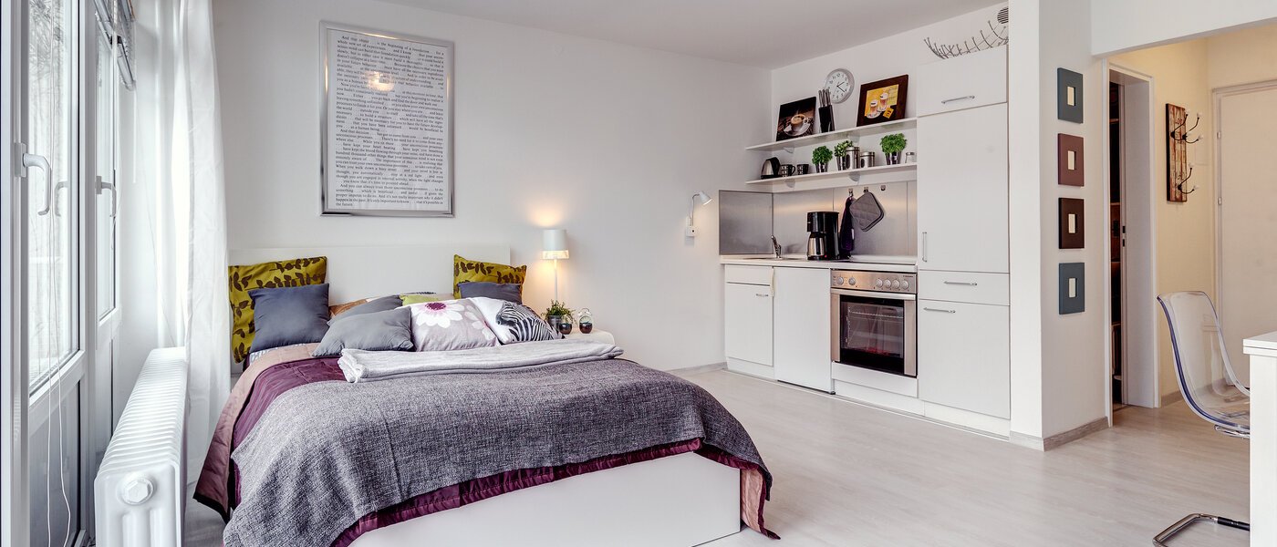 abitazione München Schwabing 04 soggiorno 9272