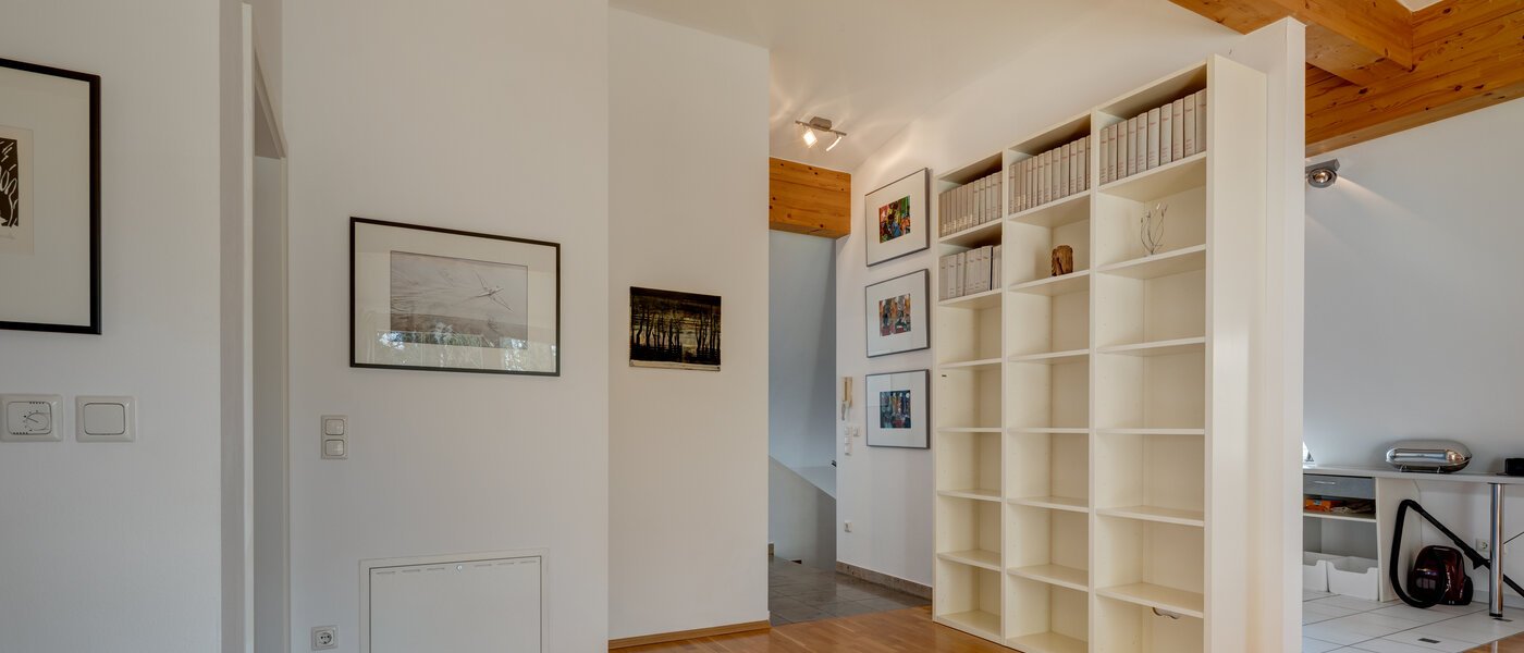 attico con terrazzo München Bogenhausen 04 soggiorno 9274