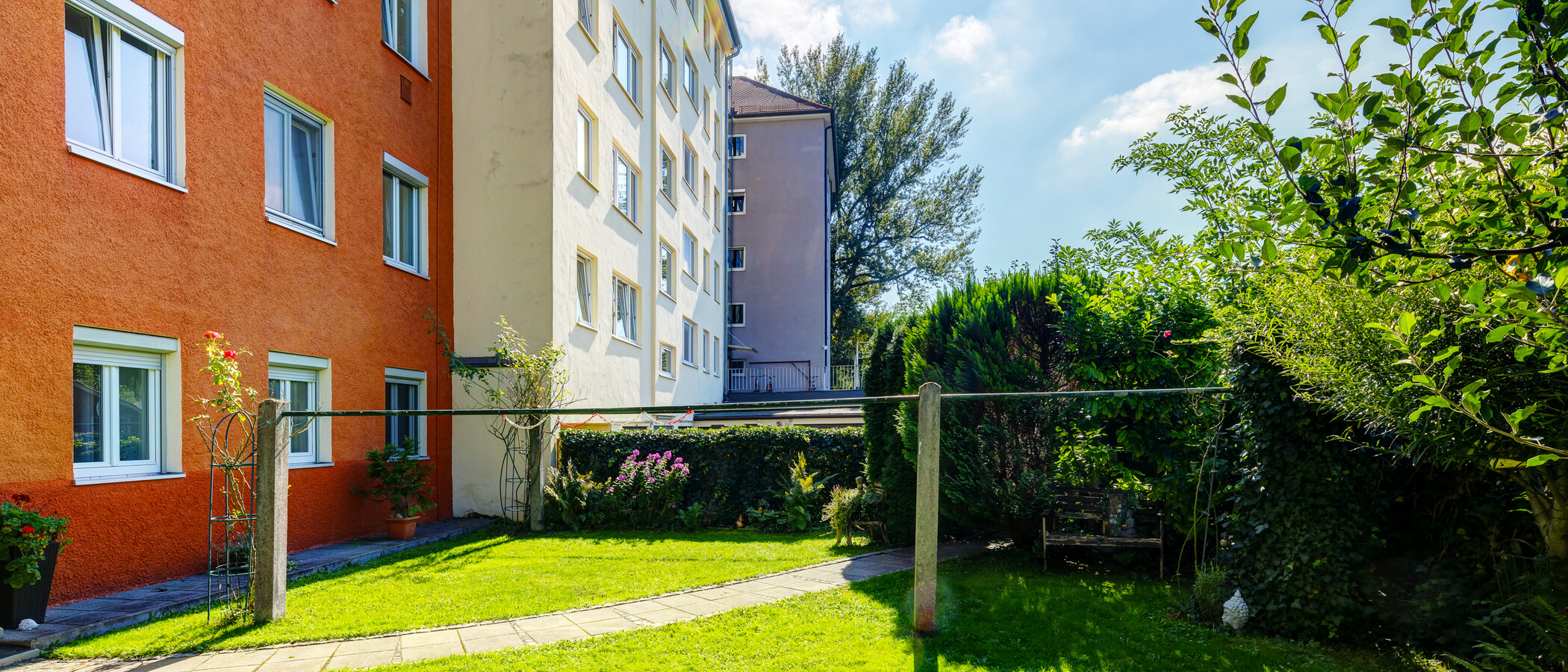 appartamento München Thalkirchen 02 giardino condiviso 9295