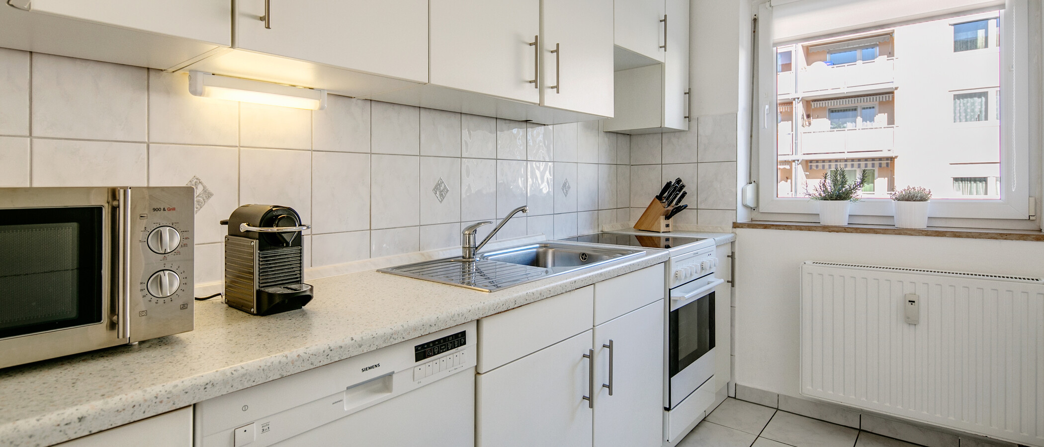 appartamento München Untermenzing 01 cucina 9300