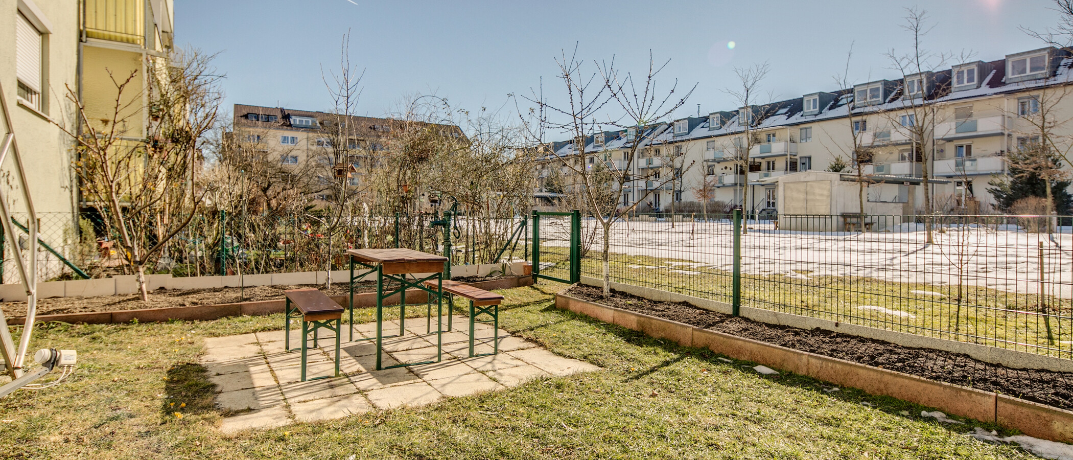appartamento München Untermenzing 02 giardino 9300