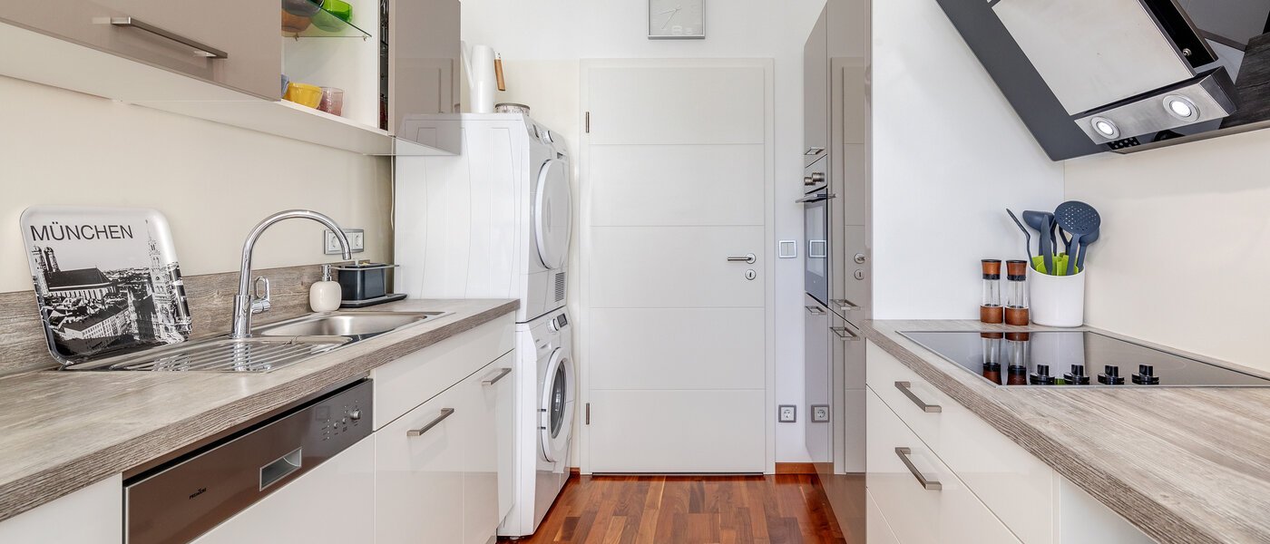 appartamento München Lehel 04 cucina 9317