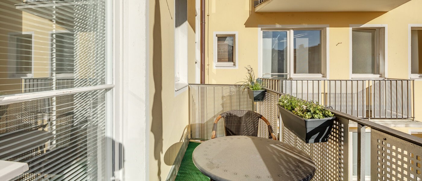 appartamento München Lehel 01 balcone 9317