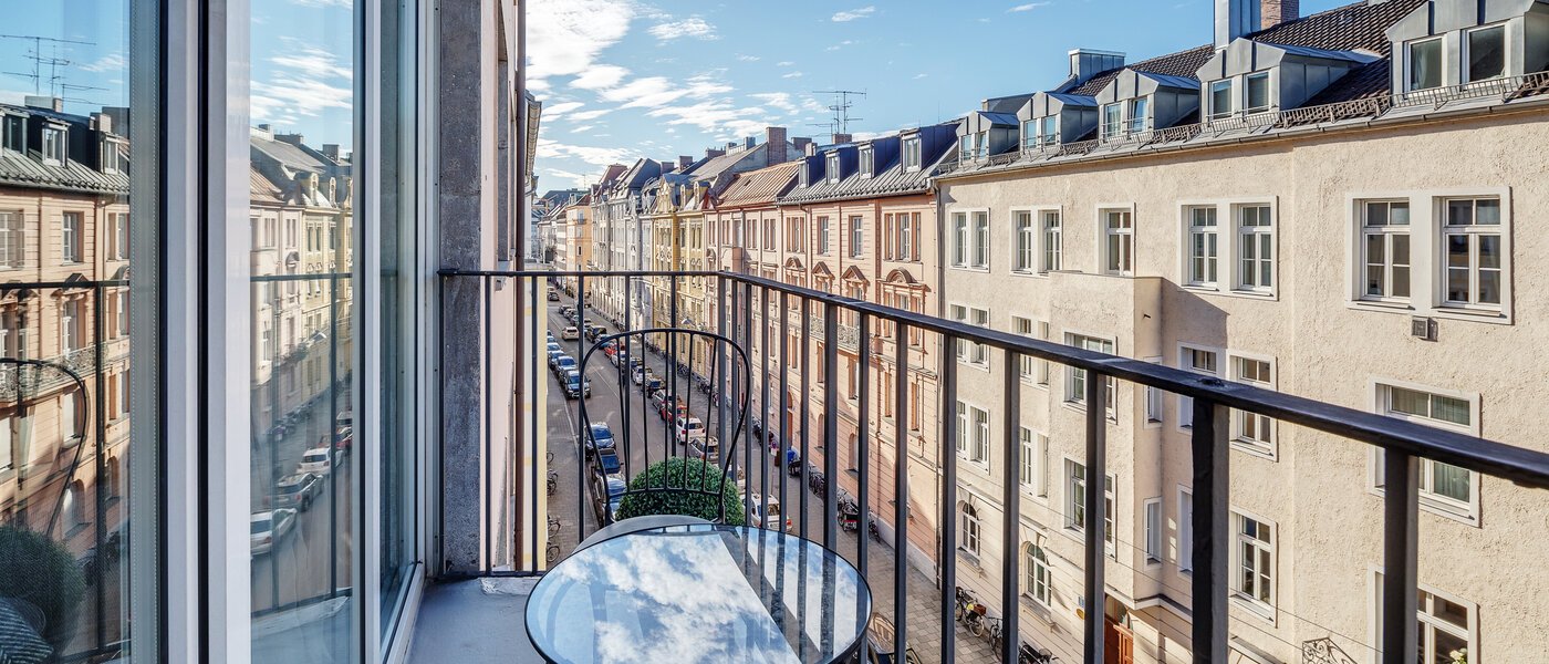 appartamento München Lehel 01 2° balcone 9317