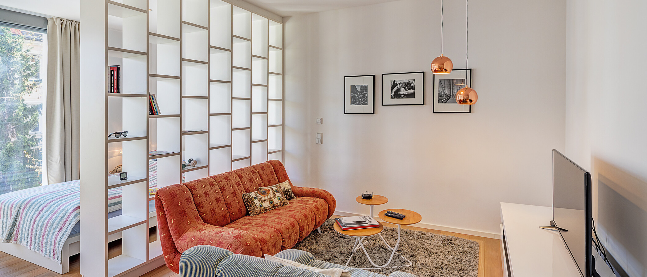 appartamento München Ludwigsvorstadt 02 zona living 9337
