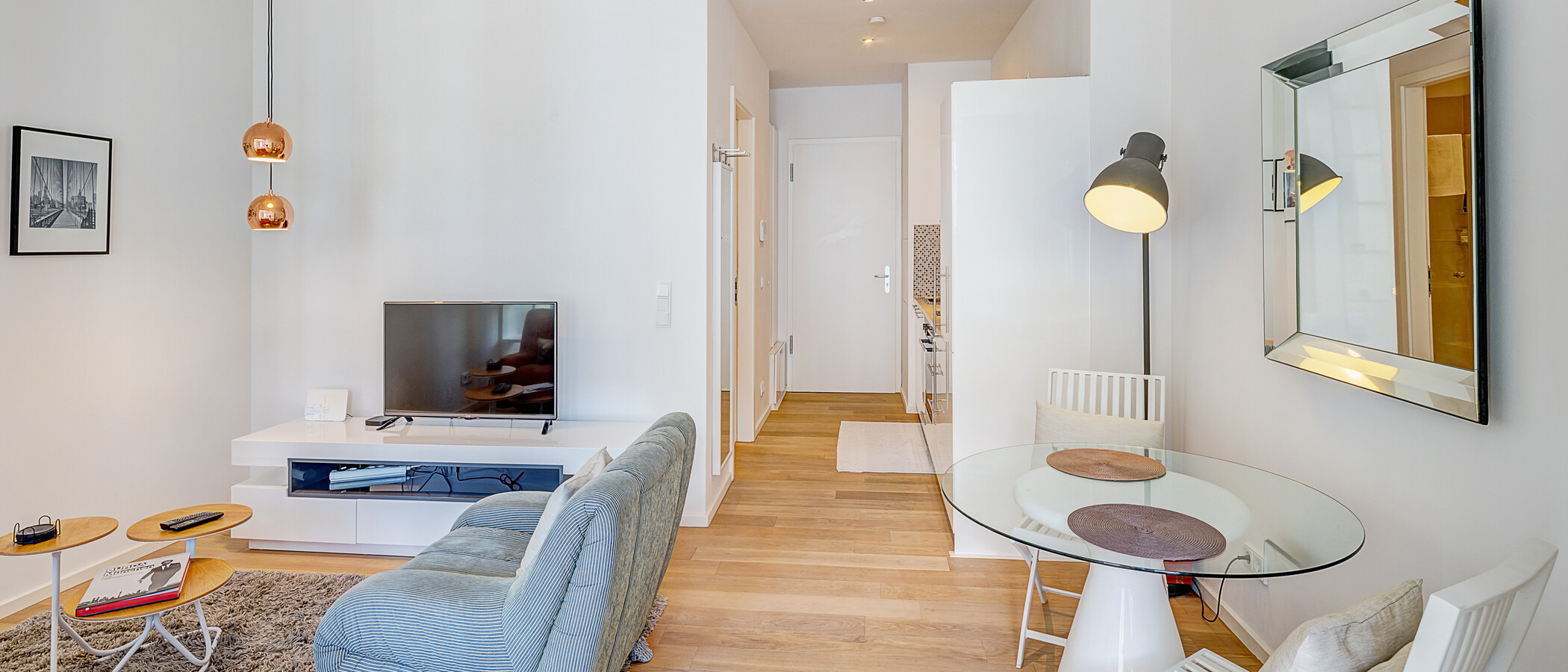 appartamento München Ludwigsvorstadt 03 zona living 9337