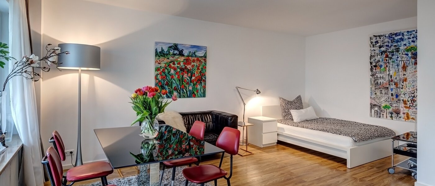 appartamento München Moosach 02 zona living 9358