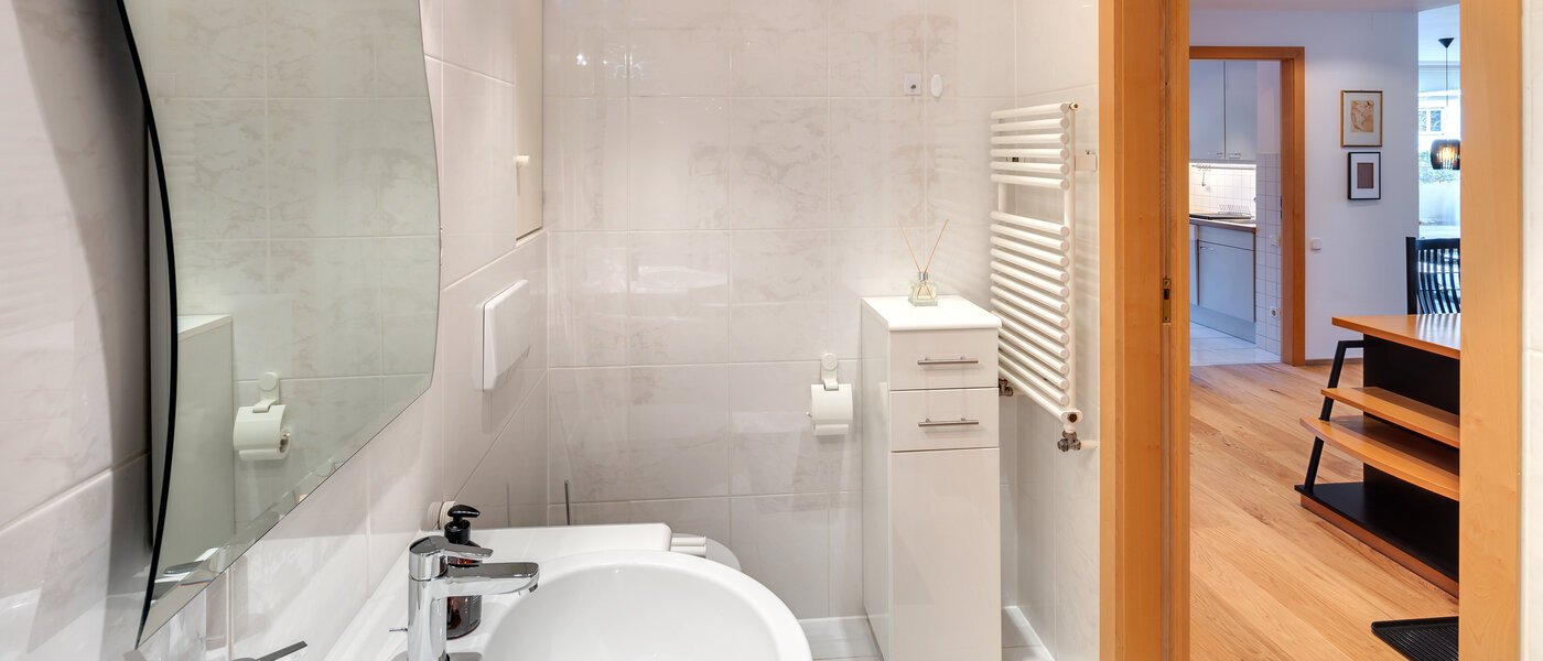 appartamento München Schwabing - Alte Heide 03 bagno 9368