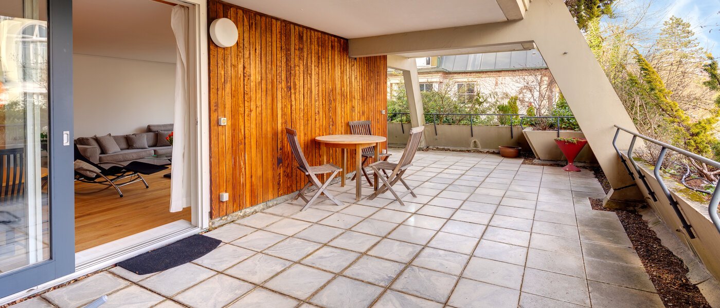 appartamento München Schwabing - Alte Heide 02 balcone 9368