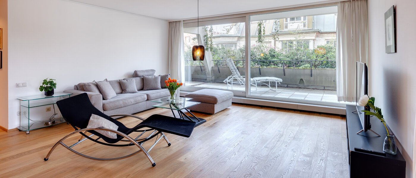 appartamento München Schwabing - Alte Heide 02 zona living 9368