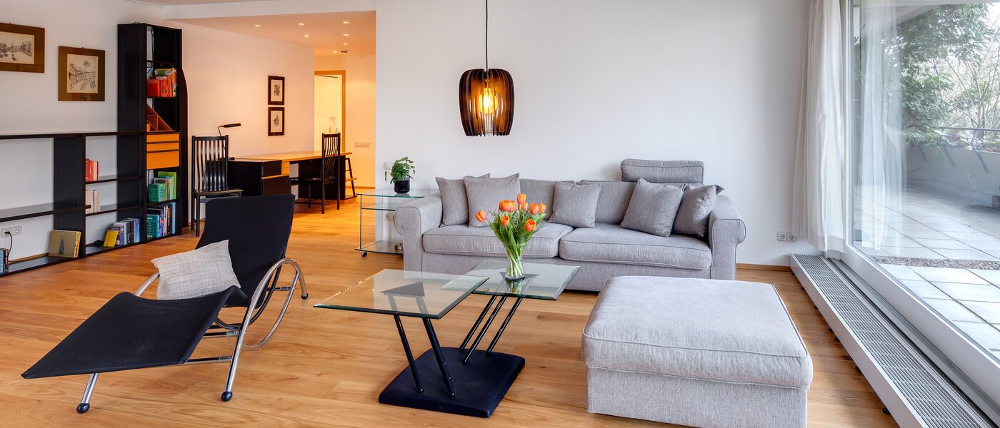 appartamento München Schwabing - Alte Heide 03 zona living 9368