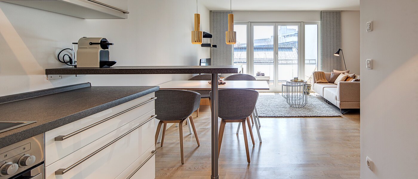 appartamento München Schwanthalerhöhe 02 cucina 9378