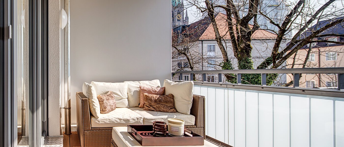 appartamento München Schwanthalerhöhe 02 balcone 9378