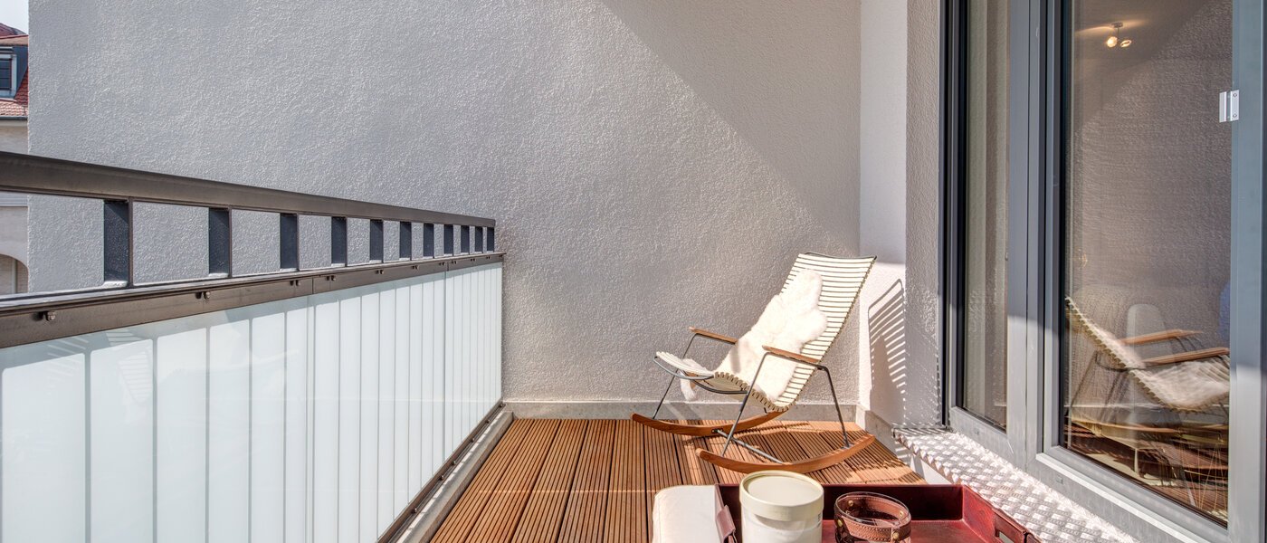 appartamento München Schwanthalerhöhe 03 balcone 9378