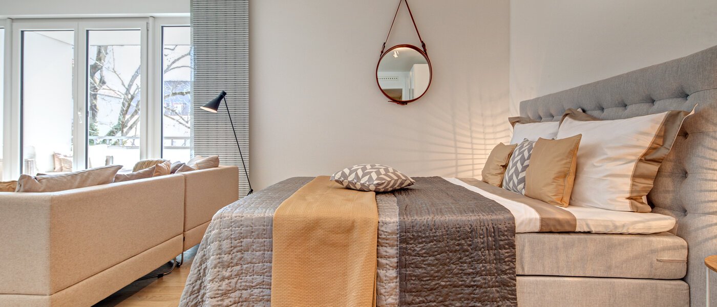 appartamento München Schwanthalerhöhe 01 zona notte 9378