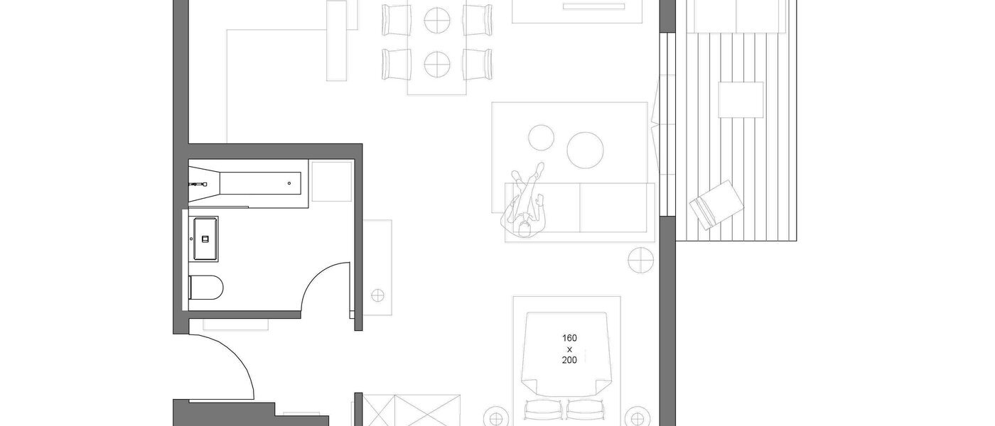 appartamento München Schwanthalerhöhe 01 planimetria 9378