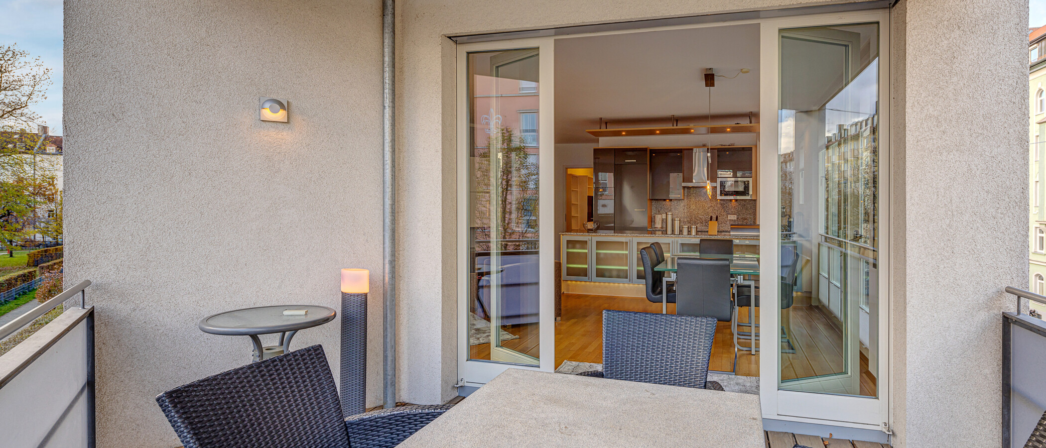 appartamento München Haidhausen 02 balcone 9391