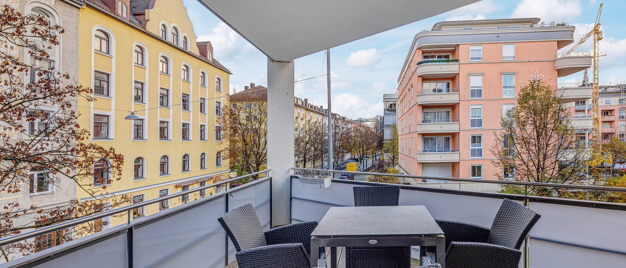 appartamento München Haidhausen 04 balcone 9391