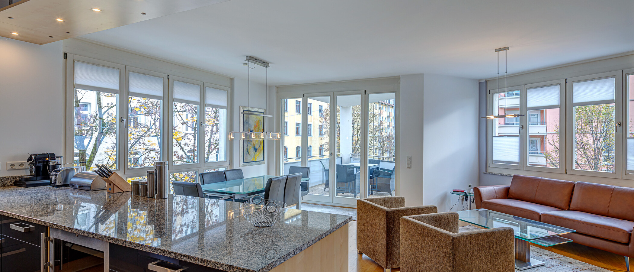 appartamento München Haidhausen 02 zona living 9391