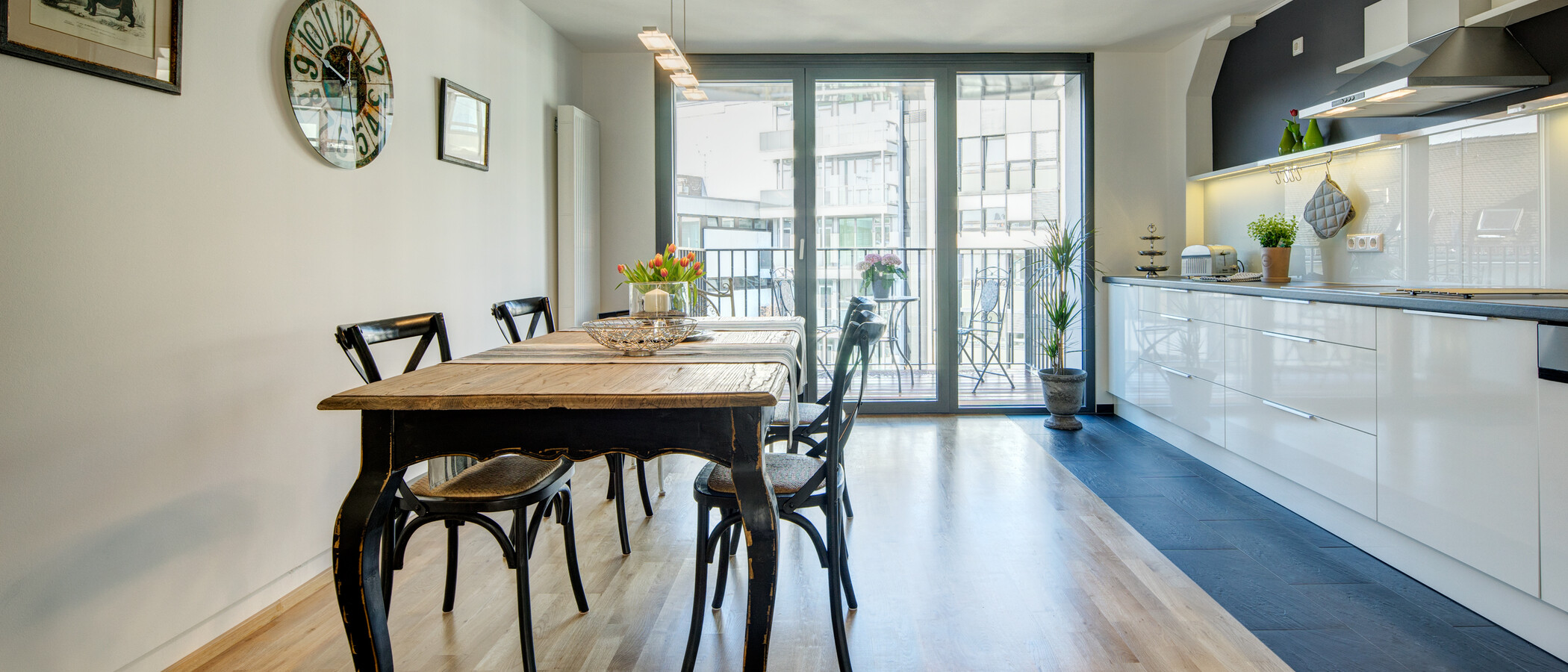 appartamento München Maxvorstadt - Westen 01 cucina 9408