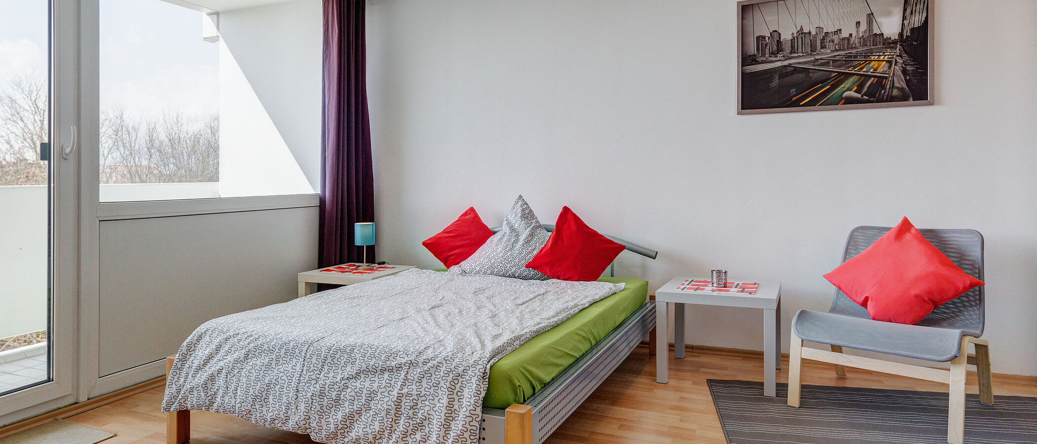 appartamento München Sendling 01 zona notte 9409