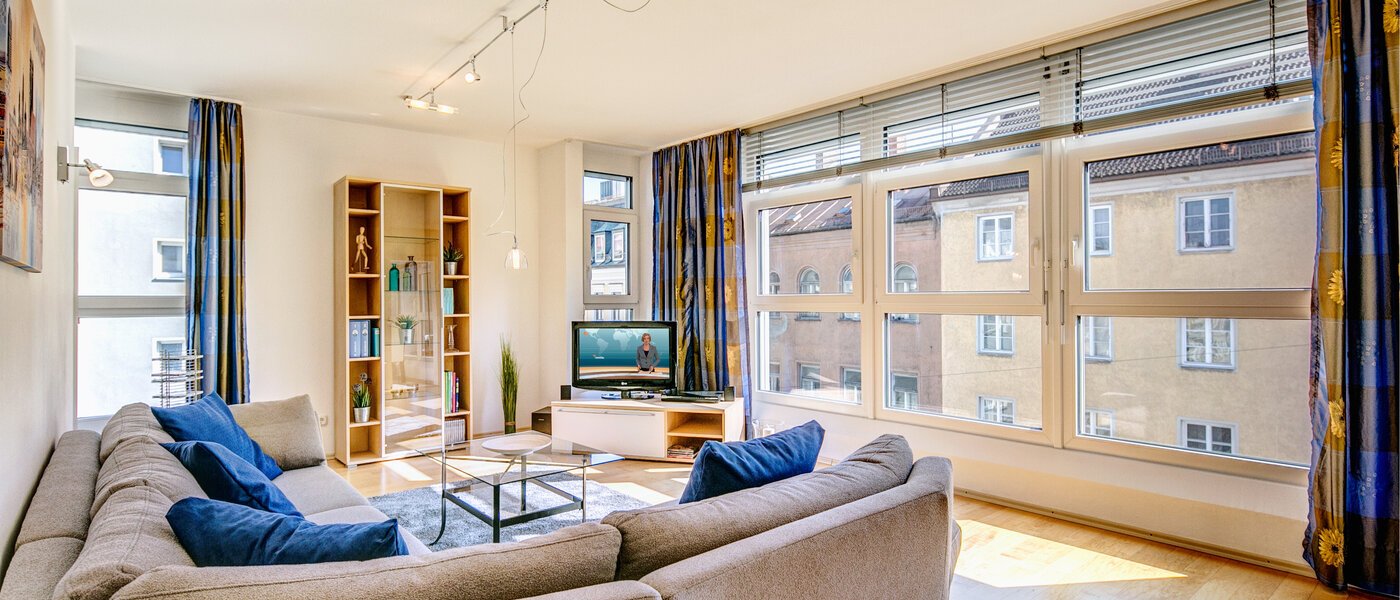 appartamento München Maxvorstadt - Universitätsviertel 01 soggiorno 9416