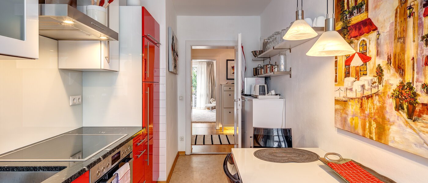 appartamento München Maxvorstadt - Museumsviertel 03 cucina 9424