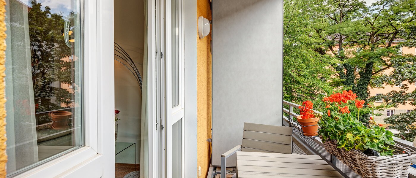 appartamento München Maxvorstadt - Museumsviertel 02 balcone 9424