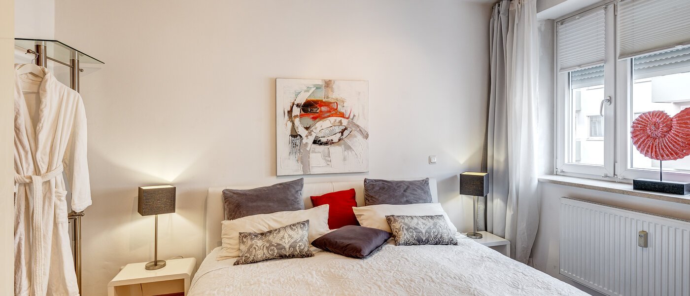 appartamento München Maxvorstadt - Museumsviertel 02 1° camera da letto 9424